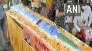 India News | PM Modi's Birthday: BJP Workers Cut 71-feet-long Syringe-shaped Cake in MP