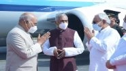 India News | President Kovind Arrives in Patna for Bihar Assembly Centenary Celebrations