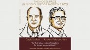 Nobel Prize in Physiology or Medicine 2021 Winners:&nbsp;David Julius and Ardem Patapoutian Awarded for Discovery of Temperature, Touch Receptors