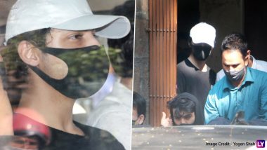 Aryan Khan Drug Case: Shah Rukh Khan’s Son Taken To Court By NCB Officials For Bail Hearing (Watch Video)