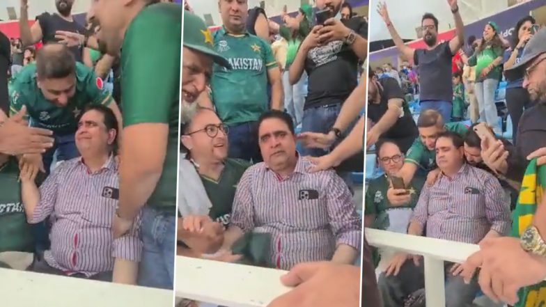 Babar Azam’s Father Breaks Down in Tears After Pakistan Beat India by 10 Wickets in T20 World Cup 2021 Clash (Watch Video)