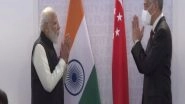 World News | PM Modi Meets Singapore Counterpart Lee Hsein Loong
