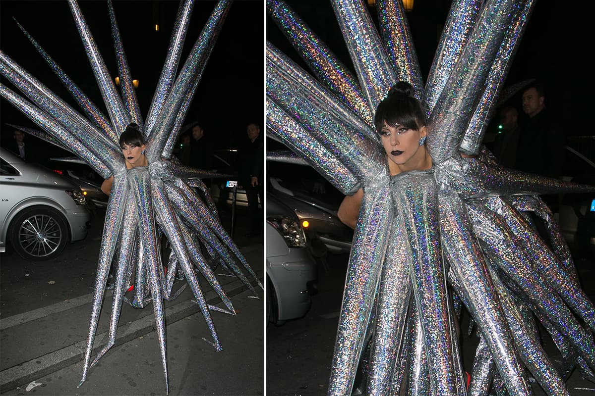 lady gaga shocking halloween costume