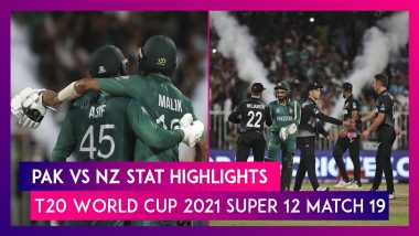 PAK vs NZ Stat Highlights T20 World Cup 2021: Pakistan Register Consecutive Wins