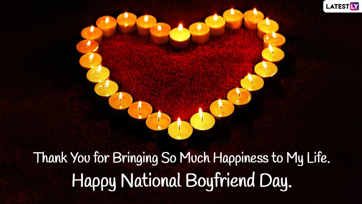 Happy Boyfriend Day 2021 Greetings: Romantic Quotes ...