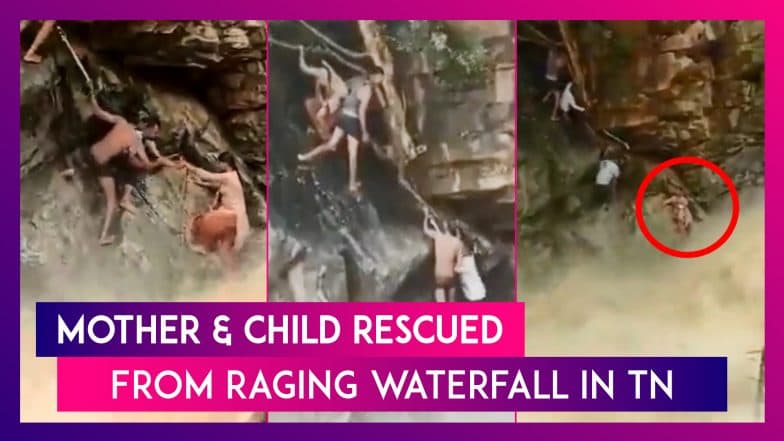 MK Stalin Tweets Video Of Daring Rescue Of Mother And Child At Anaivari ...