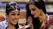 Entertainment News | Priyanka Chopra Wishes Rekha on Birthday with Legend's Iconic Song