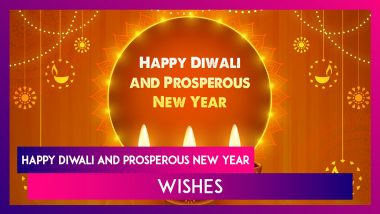 Happy Diwali and Prosperous New Year Wishes: Celebrate Shubh Deepawali 2021 With Near and Dear Ones