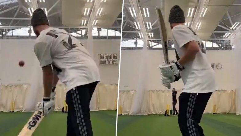 Ben Stokes Returns to Light Training After Indefinite Break From Cricket, Writes, “Great To Be Back Hitting Balls” (Watch Video)