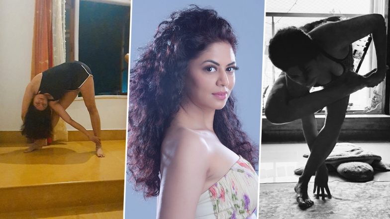 Halloween 2021: Kavita Kaushik’s Spooky Yoga Pose Will Surely Give You Chills Tonight (View Pics)