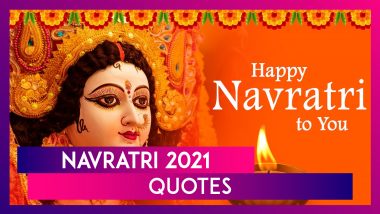 Happy Navratri 2021 Wishes: WhatsApp Messages, Greetings And Images to Share in The Festive Season