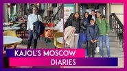 Kajol's Moscow Diaries: Actress spends time With Son Yug, Sister-In-Law Neelam & Nephew Aman in Russia