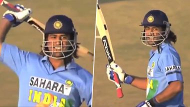 On This Day: MS Dhoni Registered His Highest ODI Score Against Sri Lanka (Watch Video)