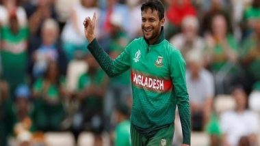 Sports News | Shakib Al Hasan Ruled out of T20 World Cup Due to Hamstring Injury