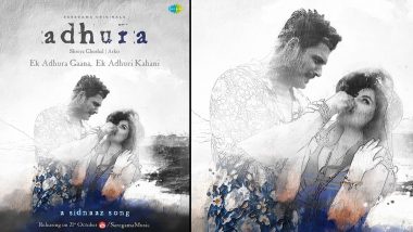 Adhura: Shreya Ghoshal Unveils the First Look Poster of Sidharth Shukla and Shehnaaz Gill’s Last Music Video (View Pic)