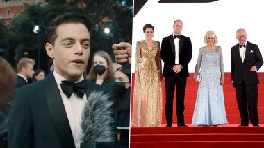 Rami Malek Talks About His Interaction With Prince William and Kate Middleton at No Time To Die World Premiere