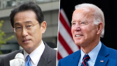 Japan PM Fumio Kishida Holds First Telephonic Talks With US President Joe Biden, Agree to Strengthen Alliance
