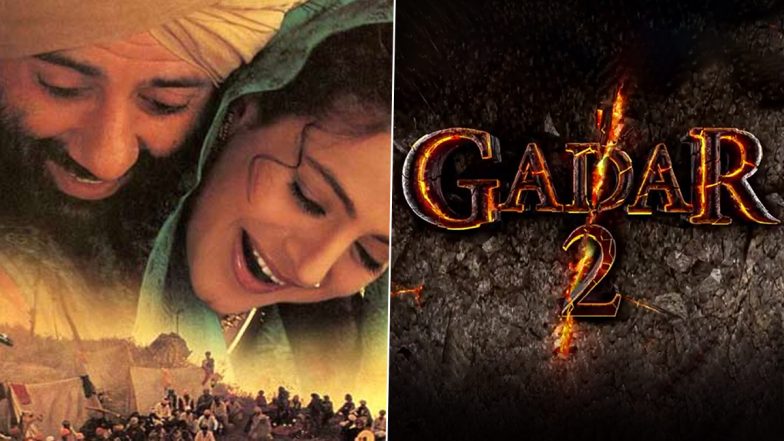 Gadar 2: Sunny Deol, Ameesha Patel to Reprise Their Role of Tara Singh and Sakina in Anil Sharma Directorial; Check Out the Motion Poster!