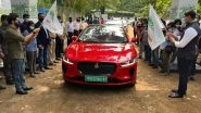 Business News | Historic Green Mumbai Drive 2021 Featuring Every Electric Car Brand Organised by Autocar India and Adani Electricity