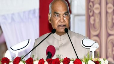 World News | President Kovind Congratulates Newly Appointed Ambassadors of Four Nations in Rashtrapati Bhavan