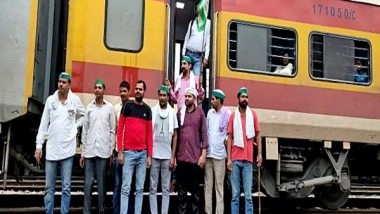 India News | Railway Services Disrupted Due to Farmers' 'rail Roko' Protest