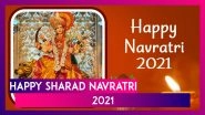 Navratri 2021 Wishes Happy Navaratri Greetings, Maa Durga Images and Messages for Family & Friends