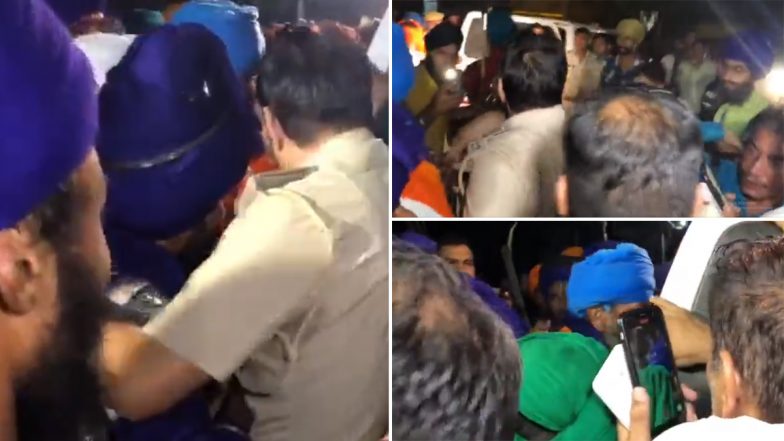 Singhu Border Lynching: Haryana Police Detain One Person in Connection Killing Of Lakhbir Singh (Watch Video)