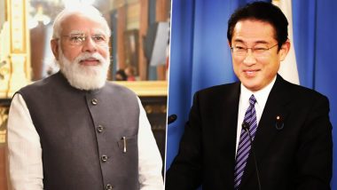 PM Narendra Modi Speaks to Japan's New PM Fumio Kishida, Discusses Robust Cooperation in Indo-Pacific