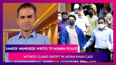Aryan Khan Case: Sameer Wankhede, NCB Officer Writes To Mumbai Police As Witness Claims Payoff