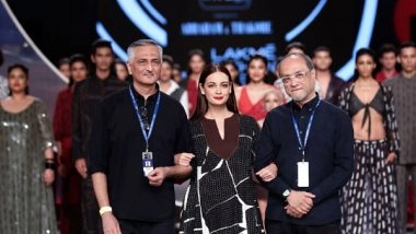 Business News | At Jio World Convention Centre, R Elan Showcases Sustainable Fashion Collection at LMW's Pre-launch