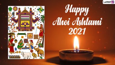 Ahoi Ashtami Images & HD Wallpapers for Free Download Online: Wish Happy Ahoi Ashtami 2021 With Latest WhatsApp Messages, Greetings and Photos
