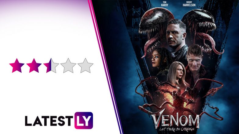 Venom Let There Be Carnage Movie Review: Tom Hardy’s Spider-Man Spin-Off is Entertaining, Weird and Flawed! (LatestLY Exclusive)