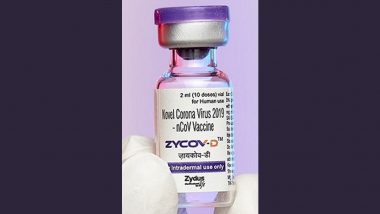 ZyCov-D Vaccine Update: Zydus Cadila Proposes Rs 1,900 for Three-Dose COVID-19 Vaccine; Govt Negotiating to Bring It Down