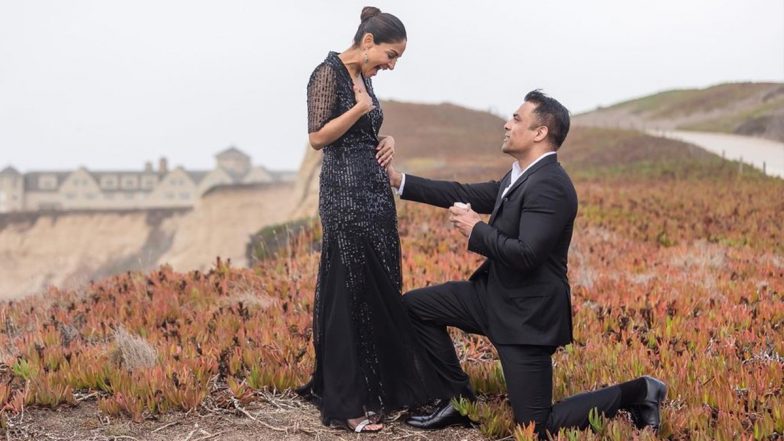 Neeru Bajwa's Sister Rubina Bajwa Gets Engaged to Beau Gurbaksh Singh Chahal