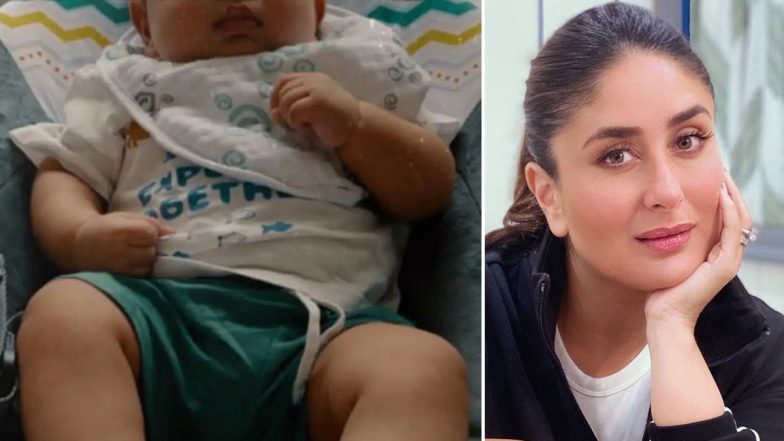 Kareena Kapoor Khan Shares an Adorable Throwback Picture of Her Son Jeh, Calls Him Her ‘Life’! (View Pic)