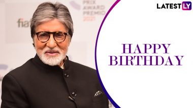 Happy Birthday Amitabh Bachchan! From Prabhas-Deepika Padukone’s K to Alia Bhatt-Ranbir Kapoor’s Brahmastra, Lets Take a Look at Every Upcoming Movie of the Bollywood Superstar