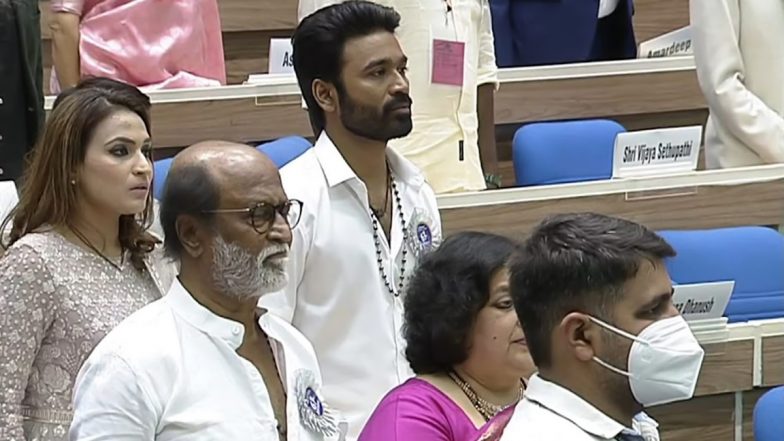 67th National Film Awards: Pictures Of Rajinikanth, Dhanush With Their Family Members From The Prestigious Ceremony Go Viral