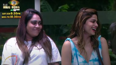 Bigg Boss 15: Afsana Jokes About Having an Evil Spirit Inside Her Who Wants to Kiss Shamita Shetty (Watch Video)