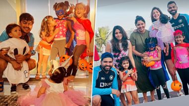 Ahead of India vs New Zealand T20 World Cup, Anushka Sharma Celebrates  Halloween With Team India Players and Their Little Munchkins | LatestLY