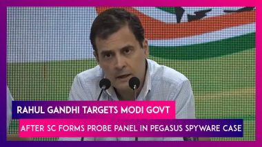 Rahul Gandhi Targets Modi Govt After Supreme Court Forms Probe Panel In Pegasus Spyware Case, Says ‘PM Not Above Nation’