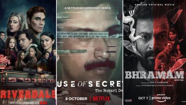 OTT Releases Of The Week: Riverdale Season 5 and House of Secrets on Netflix, Bhramam on Amazon Prime Video and More