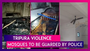 Tripura Violence: Mosques To Be Guarded By Police After Muslim Property Targeted, Burnt Down