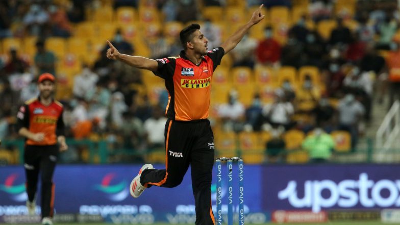 Jammu & Kashmir Pacer Umran Malik Bowls Fastest Ball In IPL 2021 During RCB vs SRH Clash