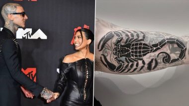 Travis Barker Gets New Tattoo of Fiance Kourtney Kardashian's Lips (View Pic)