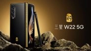 Samsung W22 5G Foldable Smartphone With S Pen Support Launched in China