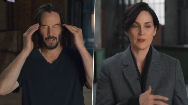 The Matrix Resurrections Stars Keanu Reeves, Carrie-Anne Moss, Priyanka Chopra Jonas Explore The Legacy of The Matrix Trilogy (Watch Video)