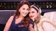 On Rekha&rsquo;s 71st Birthday, Madhuri Dixit Nene Shares a Heartwarming Note for the Eternal Beauty of Indian Cinema (View Post)