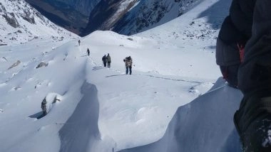 India News | ITBP Recovers 3 Bodies of Trekkers Who Died After Heavy Snowfall in HP's Kinnaur