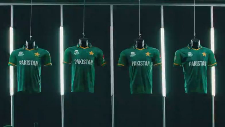 Pakistan Jersey for ICC T20 World Cup 2021 Revealed (See Pics and Video)