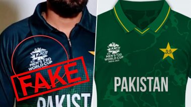 Fact Check: Did Pakistan Write UAE Instead of India on Their Official ICC T20 World Cup 2021 Jersey?